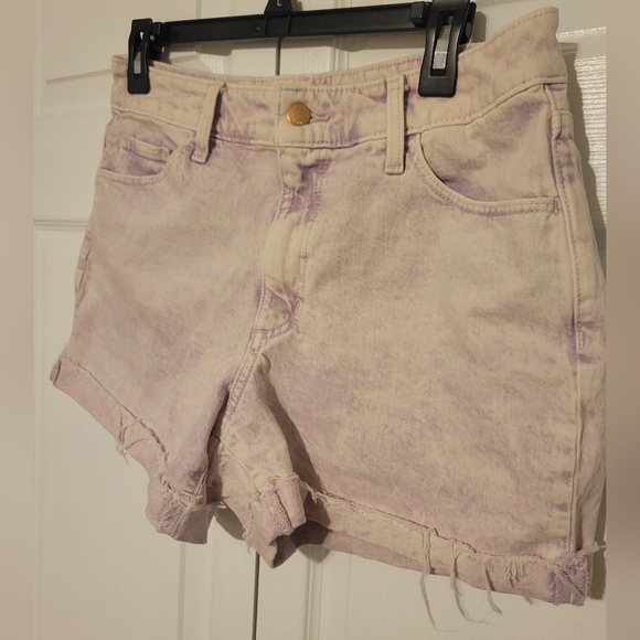 Universal Thread Purple Vintage Midi Shorts Size 8 29 - Picture 5 of 5